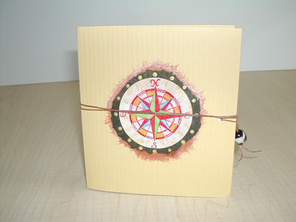 Wrap cover with compass